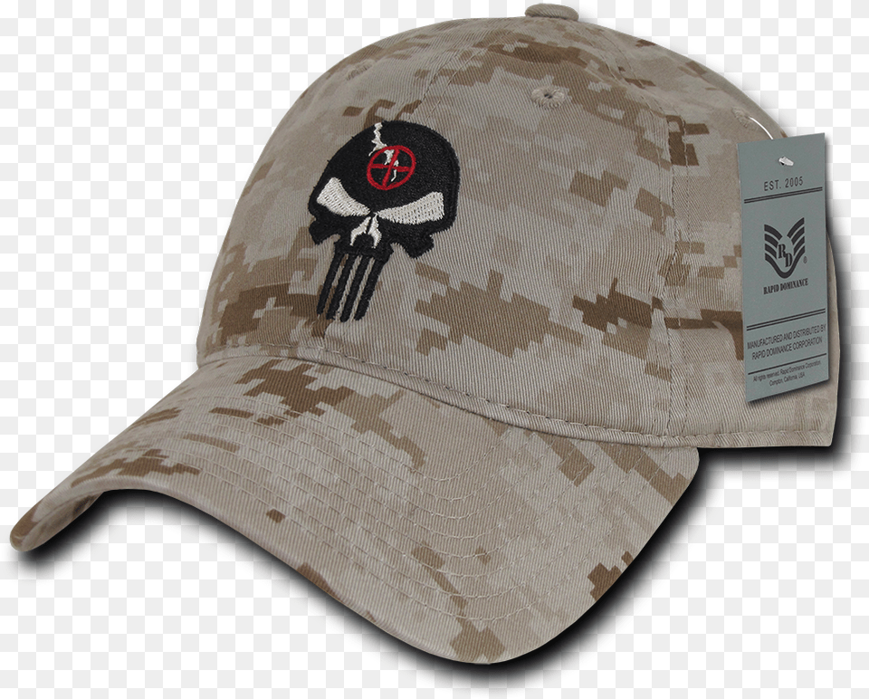 Punisher Skull Punisher Skull Tactical Operator Cap Baseball Cap, Baseball Cap, Clothing, Hat, Person Png Image