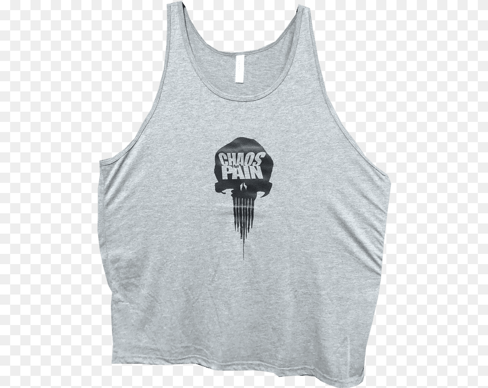 Punisher Skull Tank Top Active Tank, Clothing, Tank Top, Person Png Image