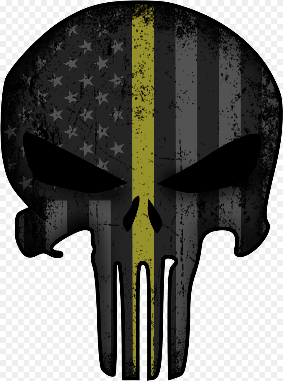 Punisher Thin Gold Line Decal Red And Blue Punisher, Clothing, Footwear, Shoe, Logo Free Png