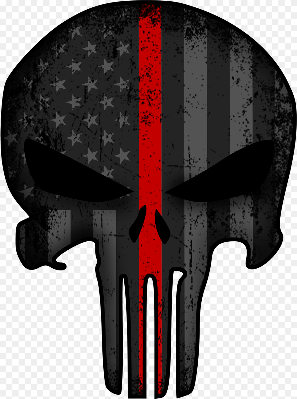 Punisher Thin Red Line Decal Punisher Thin Red Line, Cross, Symbol Free Transparent Png