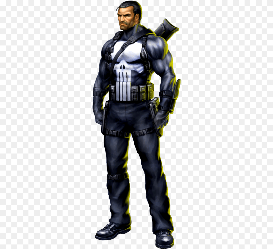 Punisher Transparent Image Punisher, Adult, Male, Man, Person Free Png
