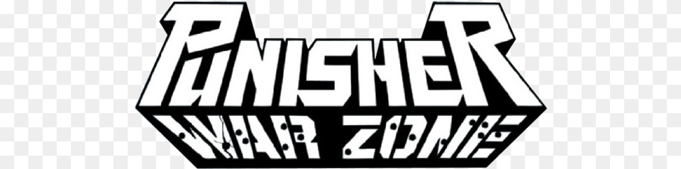 Punisher War Zone Vol 3 Logo Punisher Enter The War Zone Book, Scoreboard, Text Png
