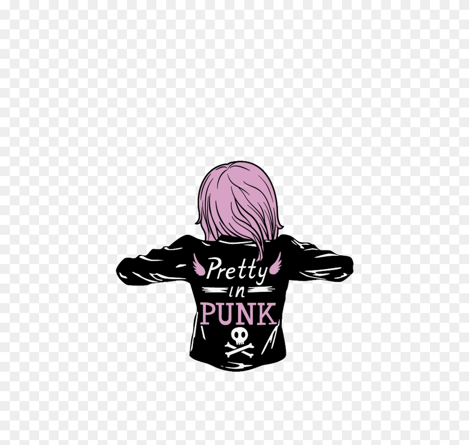 Punk, Clothing, T-shirt, Adult, Female Png Image