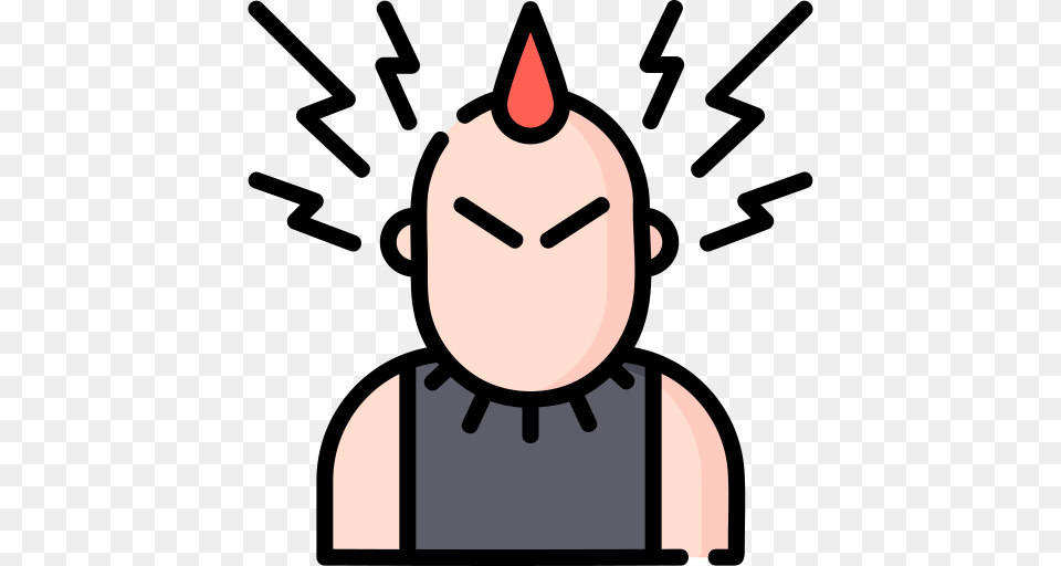 Punk, Person, Face, Head, Clothing Free Png Download