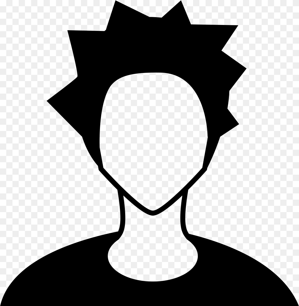Punk, Clothing, Hat, Silhouette Png Image