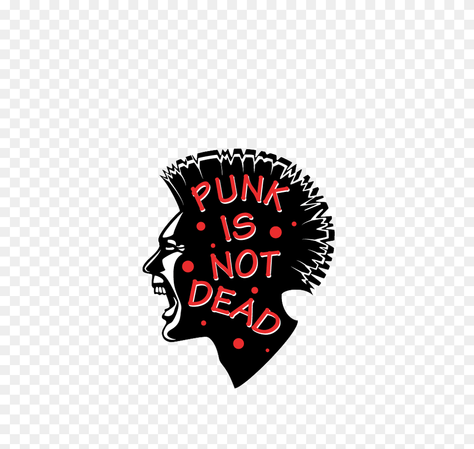 Punk, Silhouette, Logo, Person, Face Png Image