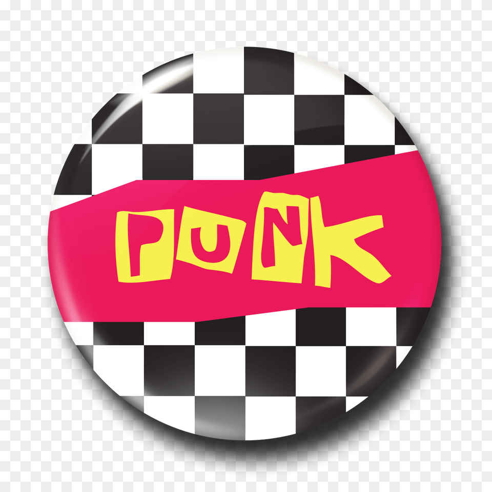 Punk Checkers, Sticker, Logo, Chess, Game Free Png