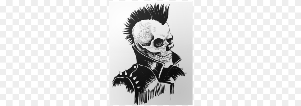 Punk Is Dead Punk Drawing, Adult, Publication, Person, Man Png Image