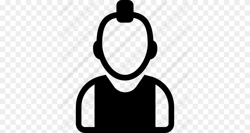 Punk Outline, Gray Free Png