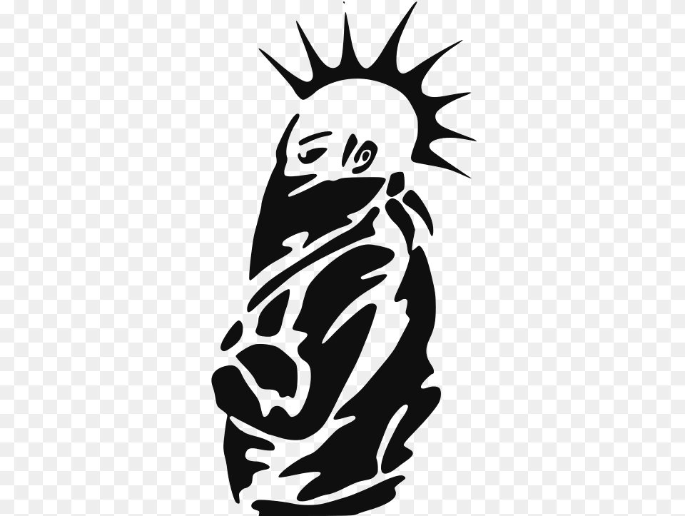 Punk Punk, Person, Stencil Free Png