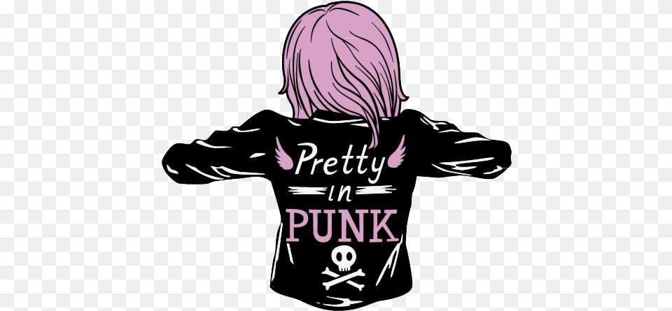Punk Rock, T-shirt, Clothing, Adult, Person Free Png