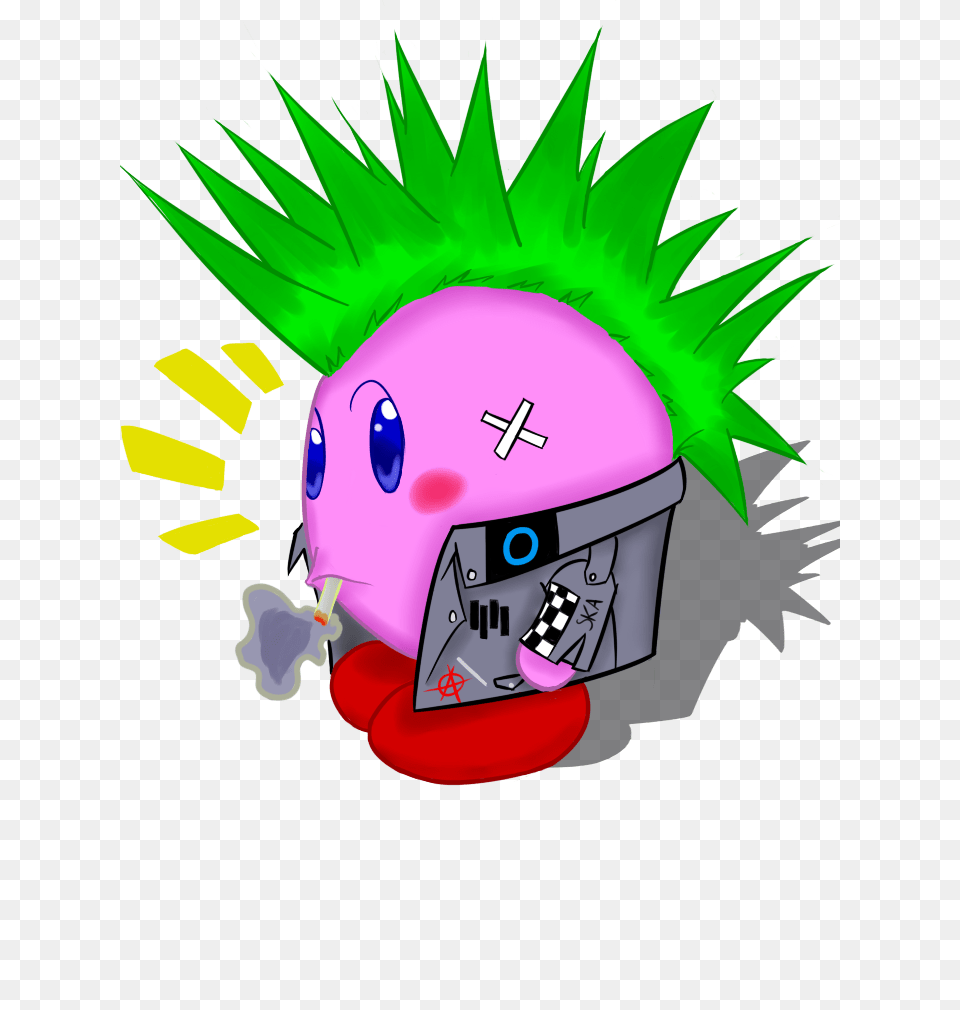 Punk Rock Kirby, Helmet, Baby, Person Free Png