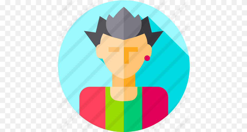 Punk Social Icons Illustration, Photography, Logo, Art, Head Png