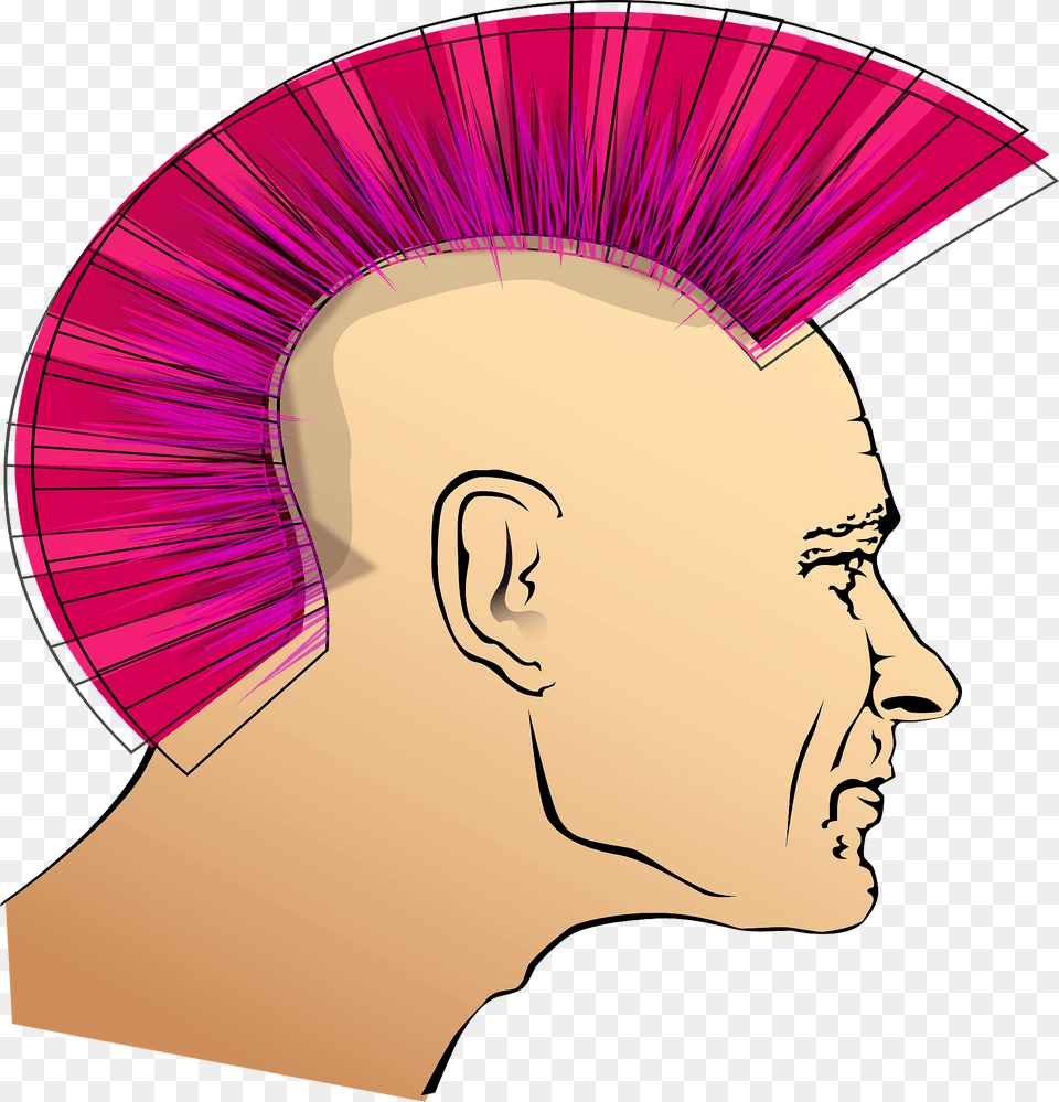 Punkdude Clipart, Body Part, Face, Head, Neck Png