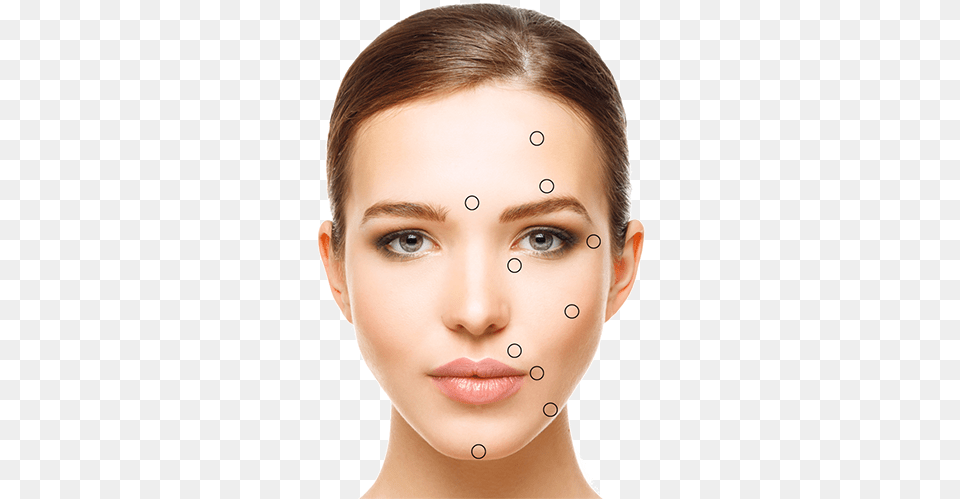 Puntos De Referencia Para Los Tratamientos Faciales, Adult, Face, Female, Head Png