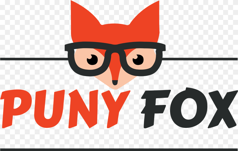 Puny Fox Logo Cartoon, Person, Face, Head, People Png Image