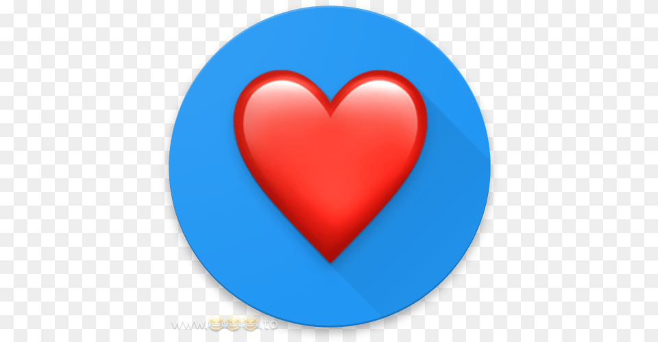 Punycode For The Heart Emoji Heart Emoji On Blue Background, Balloon, Disk Png