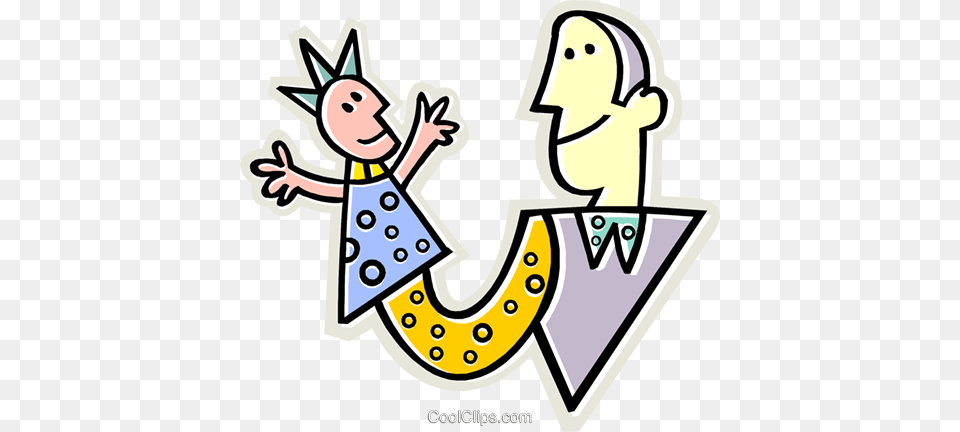 Puppet Show Royalty Free Vector Clip Art Illustration, Graphics Png Image