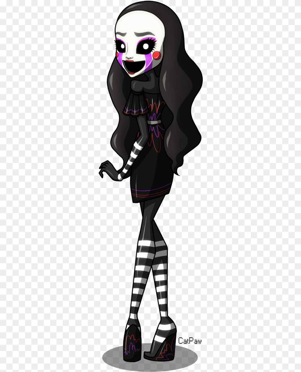 Puppeteer Drawing Creepy Marionette Doll Picture Fnaf Monster High Style, Clothing, Footwear, Shoe, Adult Free Transparent Png