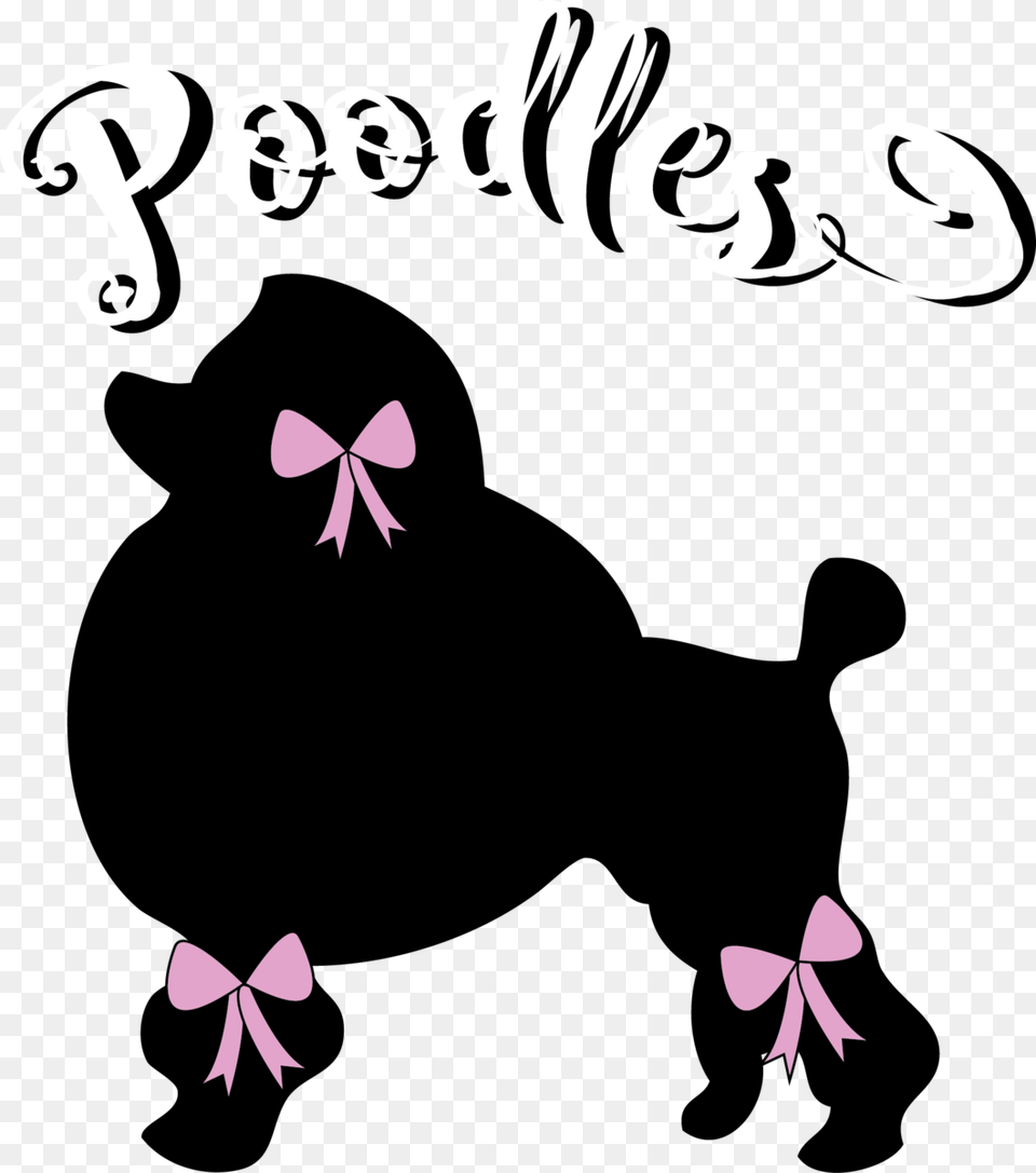 Puppy Clip Poodle Svg Freeuse Stock Poodle Sock Hop, Accessories, Formal Wear, Tie, Purple Png Image