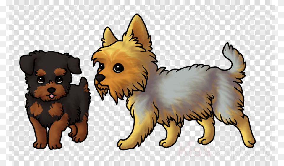 Puppy Clipart Yorkshire Terrier Australian Terrier Dog, Animal, Canine, Mammal, Pet Free Png