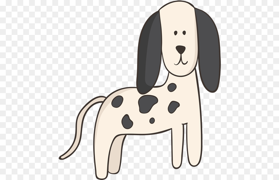 Puppy Dalmatian, Stencil, Animal, Canine, Mammal Free Png Download
