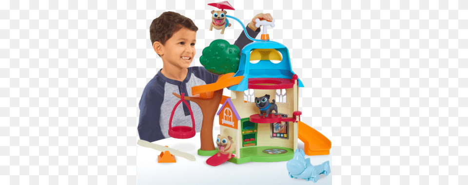 Puppy Dog Pals Doghouse Playset 29 Puppy Dog Pals Doghouse Playset, Boy, Child, Male, Person Free Png Download
