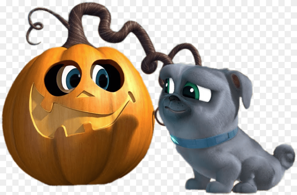 Puppy Dog Pals Halloween Pumpkin Image Transparent, Toy, Festival Free Png Download