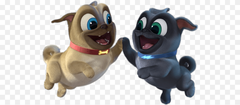 Puppy Dog Pals High Five Puppy Dog Pals, Plush, Toy, Figurine Png Image