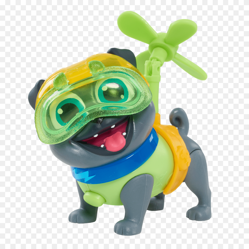 Puppy Dog Pals On A Mission Bingo Out Of Package, Toy, Accessories, Goggles, Figurine Png Image