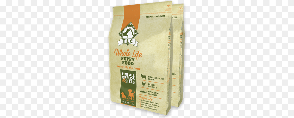 Puppy Food Tlc Whole Life Puppy Food, Powder, Flour, Box, Advertisement Free Png