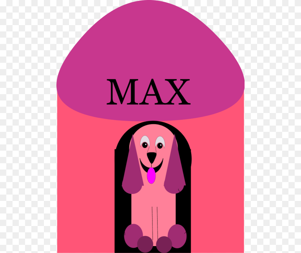 Puppy Inside Doghouse, Purple, Animal, Mammal, Monkey Png Image