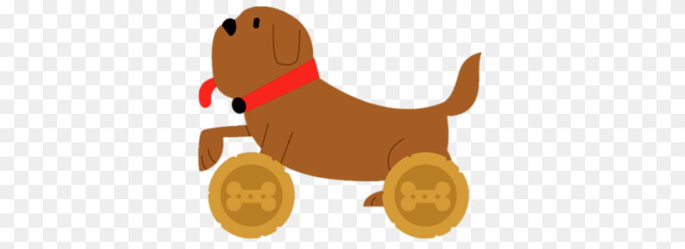 Puppy Kart, Animal, Canine, Dog, Mammal Png Image