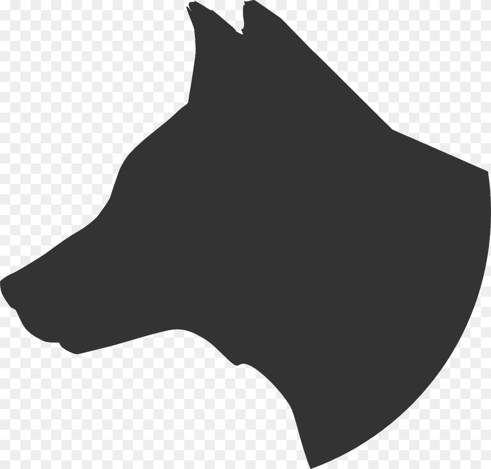 Puppy Siberian Husky Silhouette Clip Art Free Png