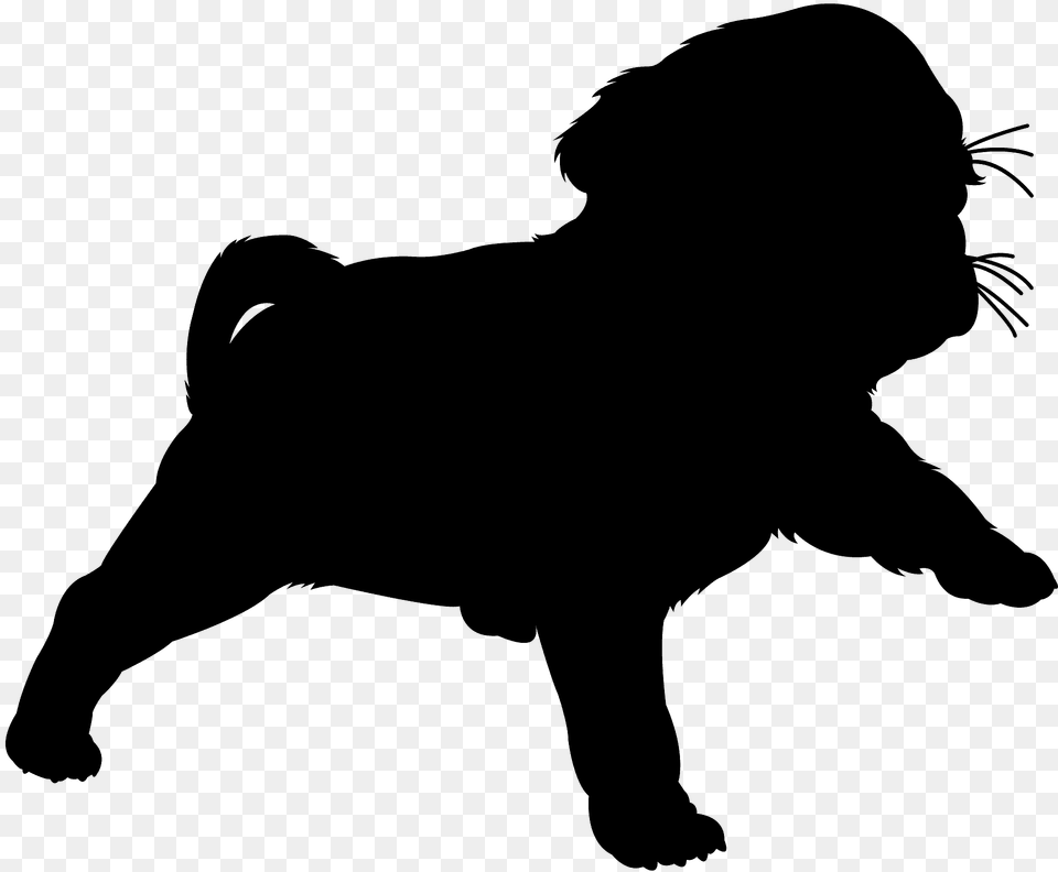 Puppy Silhouette, Person, Animal, Mammal, Panther Png
