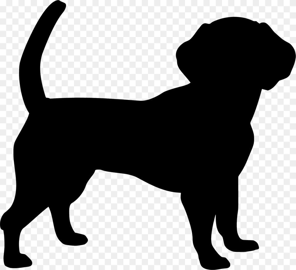 Puppy Silhouette, Animal, Canine, Mammal, Pet Free Png