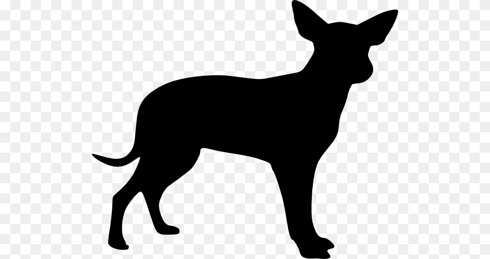 Puppy Silhouette Clip Art, Stencil, Animal, Kangaroo, Mammal Free Transparent Png