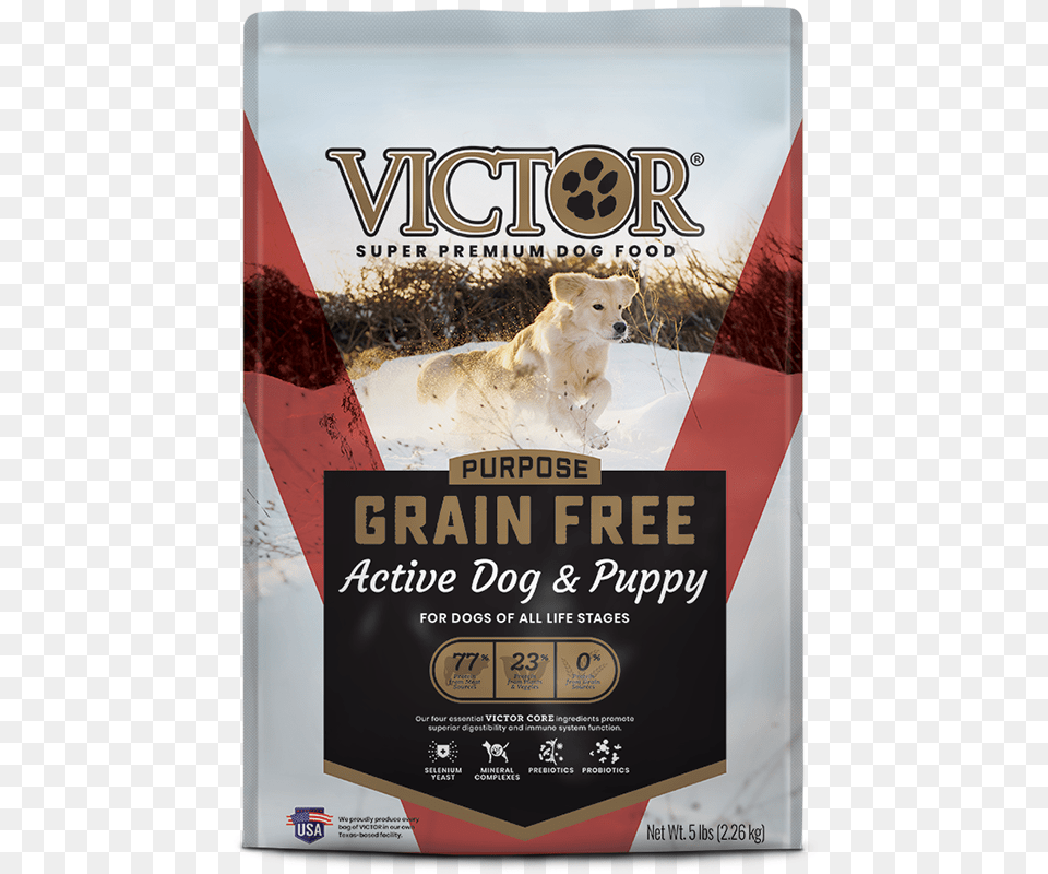 Puppy Victor Dog Food, Advertisement, Poster, Animal, Canine Png Image