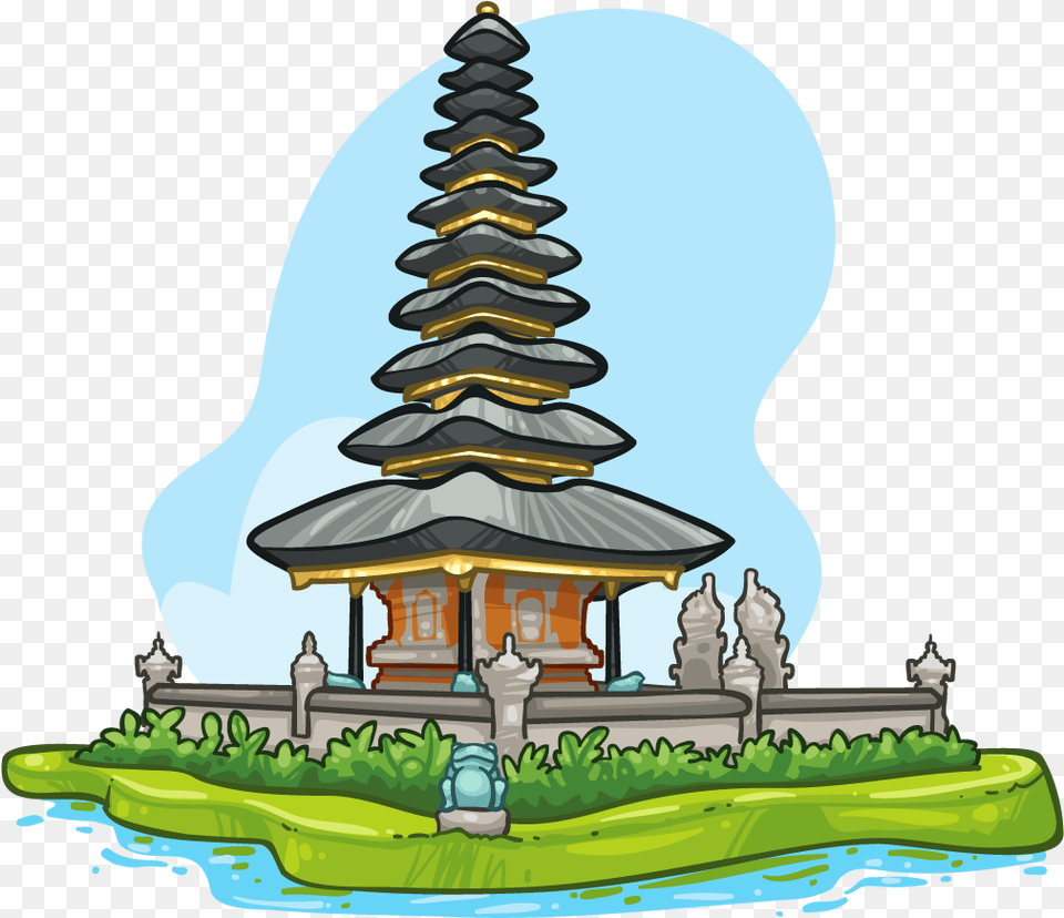 Pura Bratan Bali, Architecture, Building, Prayer, Shrine Free Png