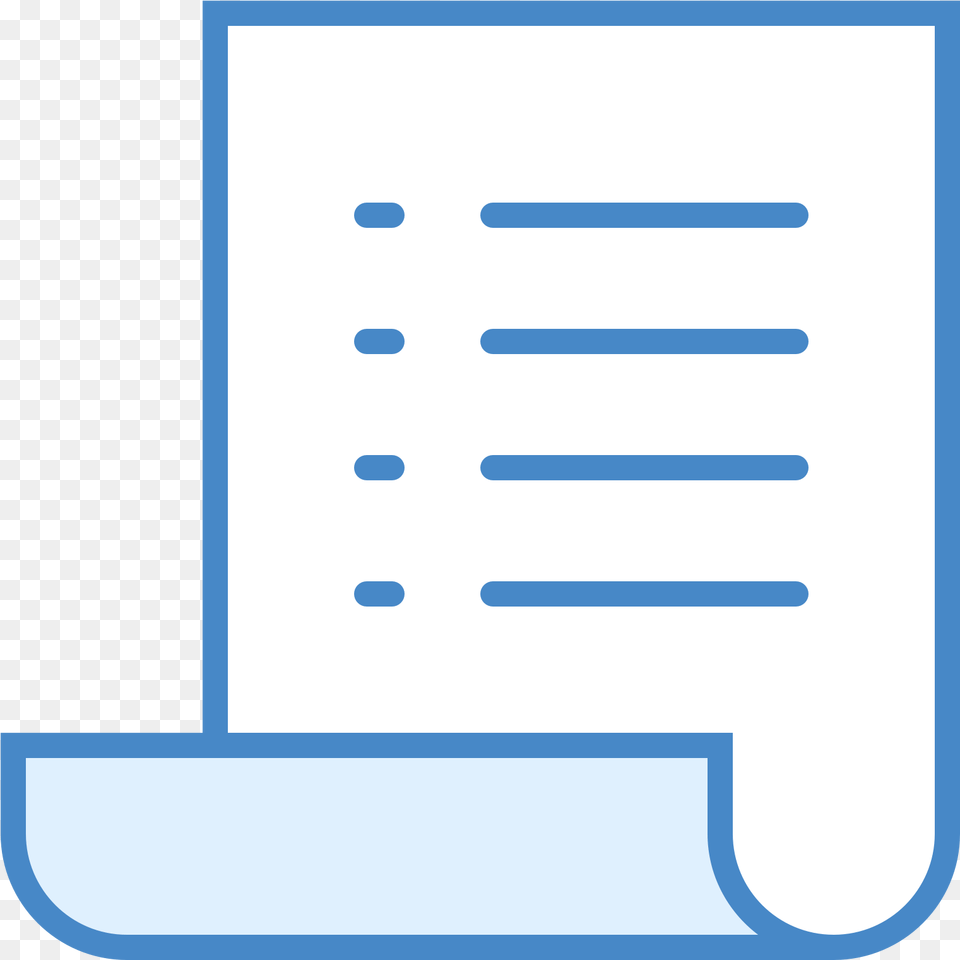 Purchase Order Icon Electric Blue, Text Free Png