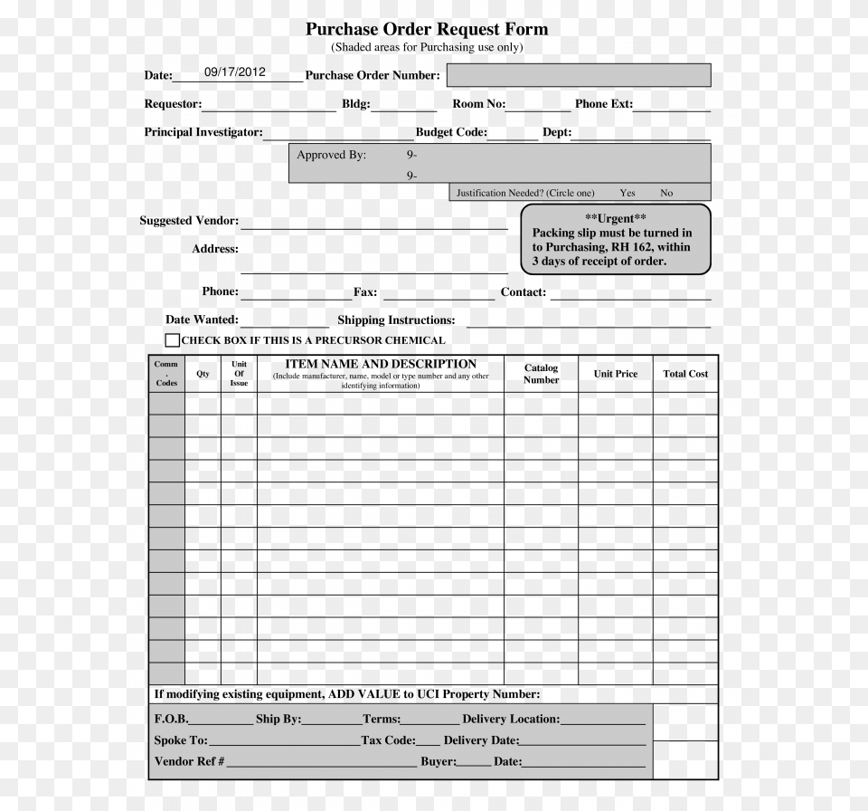 Purchase Order Request Form Pdf Email Sample Template Order Request Form Sample, Text Png