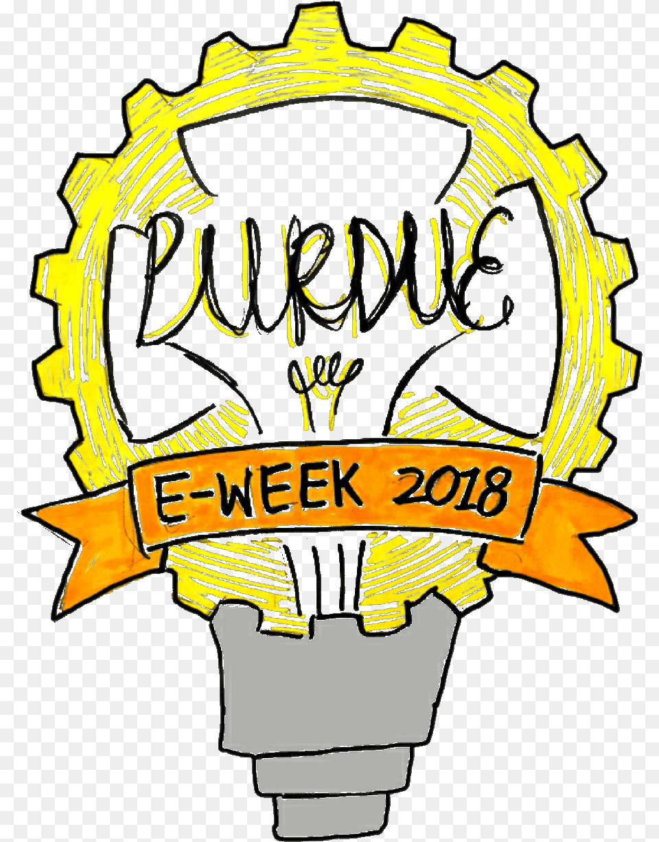 Purdue National Engineers Week, Light, Logo, Person, Symbol Free Transparent Png