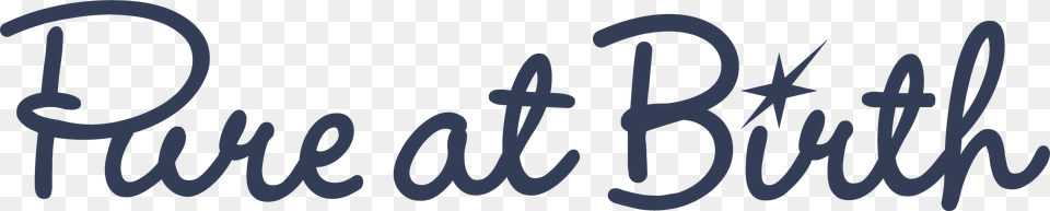 Pure At Birth Calligraphy, Text Free Transparent Png