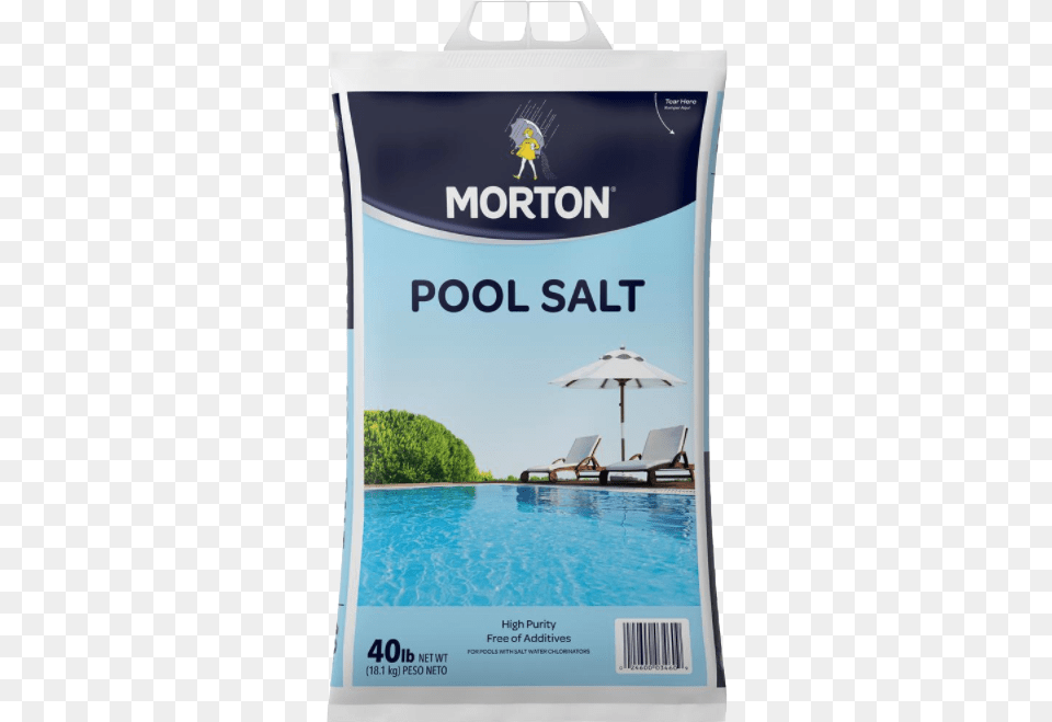 Pure Clean Pool Water Morton Clean And Protect, Advertisement, Poster, Bag Png Image