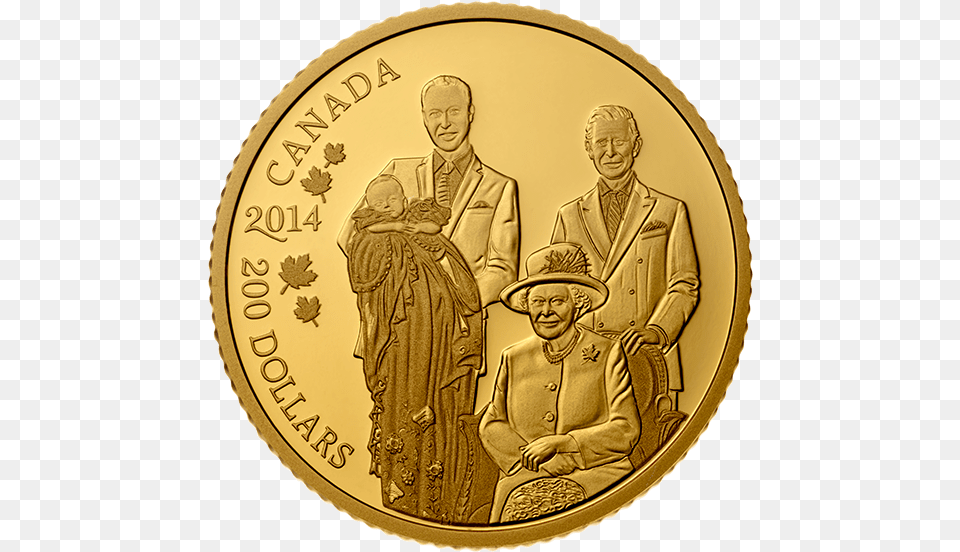 Pure Gold Coin Medal, Person, Baby, Man, Male Png Image
