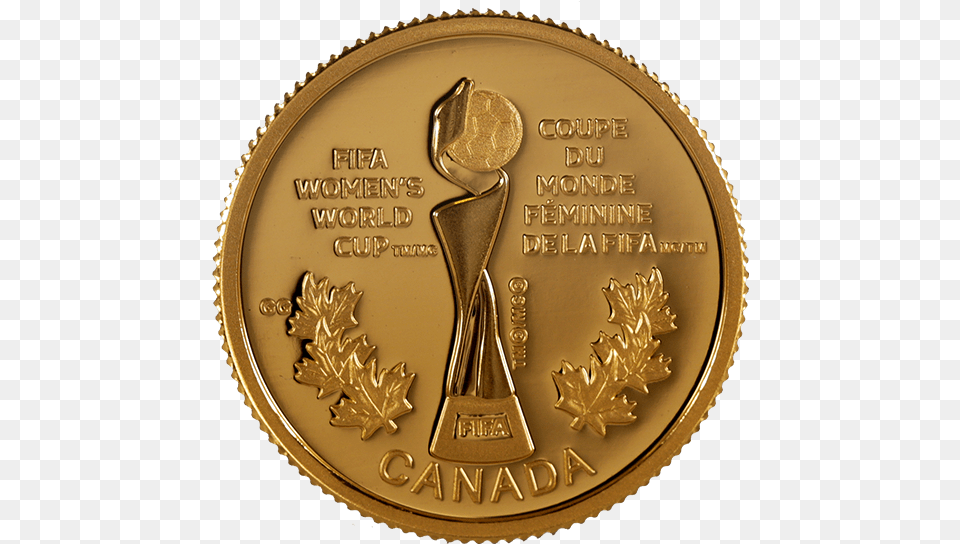 Pure Gold Coin Mundial Sub 20 Femenina Trofeo, Trophy Png Image