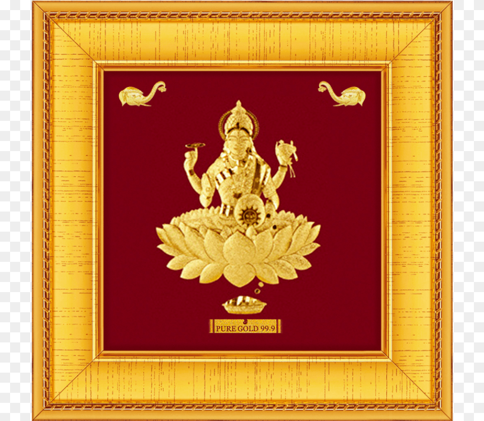 Pure Gold Mahalakshmi Frame, Adult, Bride, Female, Person Free Transparent Png