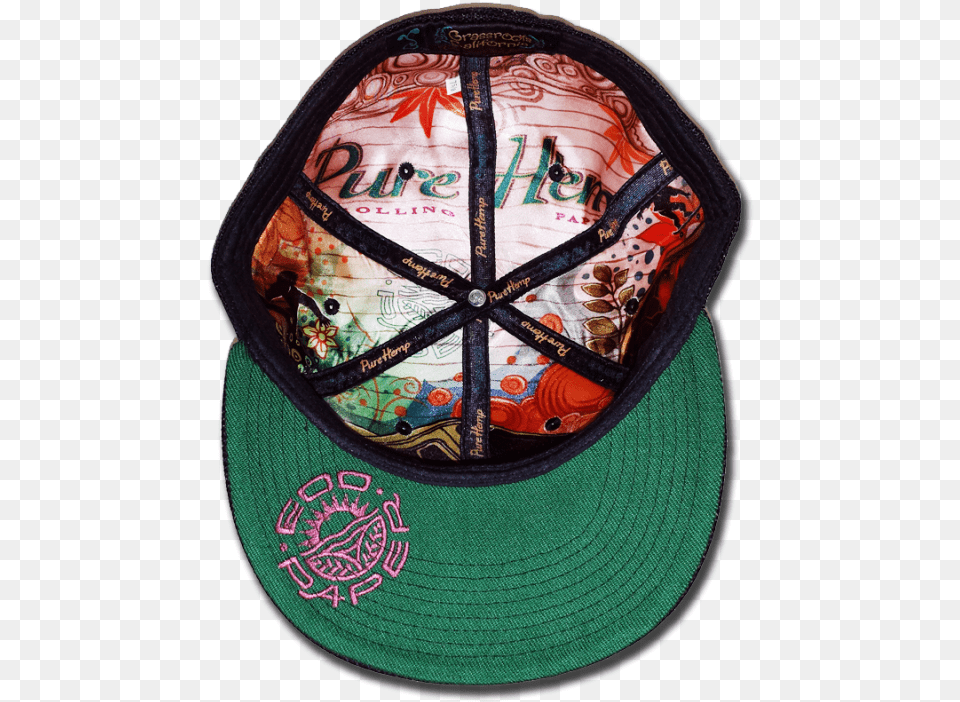 Pure Hemp Grassroots 6 Panel Fitted Hat Baseball Cap, Baseball Cap, Clothing Png Image