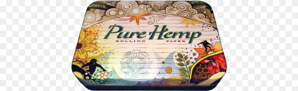 Pure Hemp Limited Edition Art Tin Cash, Book, Publication, Person, Birthday Cake Free Transparent Png