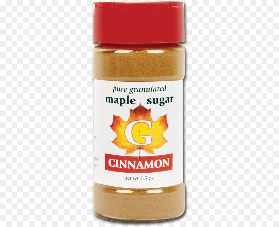 Pure Maple Sugar With Cinnamon 25oz Greens Sugarhouse Cinnamomum, Leaf, Plant, Food, Peanut Butter Free Png